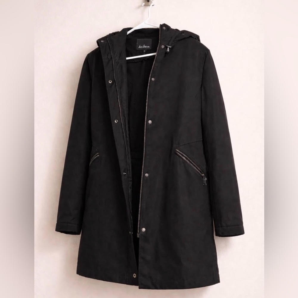 Sam Edelman Black Women’s Winter Coat/Parka - Size XL (like new)